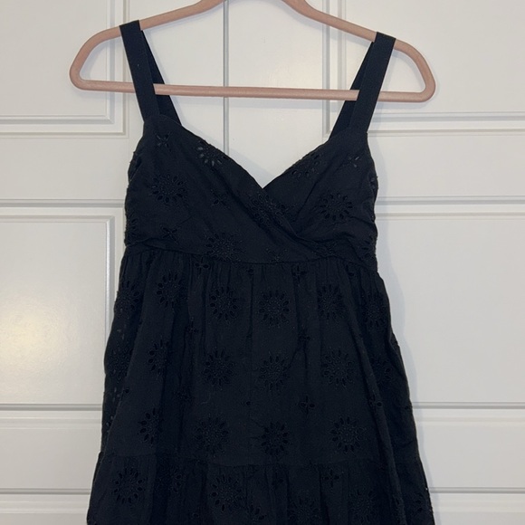 ZARA black embroidered maxi dress - Picture 2 of 5